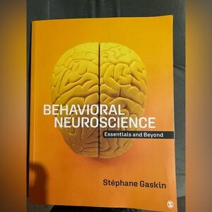 Behavioral neuroscience textbook by Stephane Gaskin